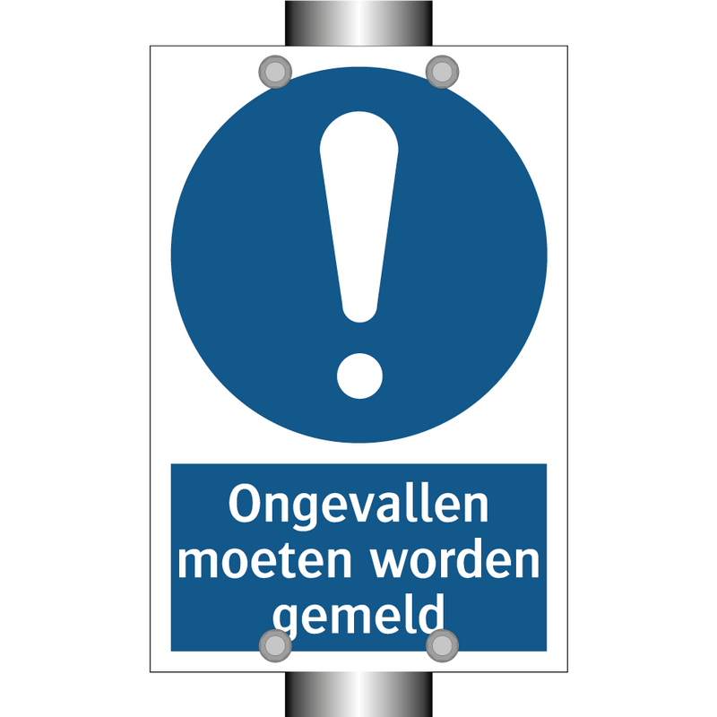 Ongevallen moeten worden gemeld & Ongevallen moeten worden gemeld & Ongevallen moeten worden gemeld