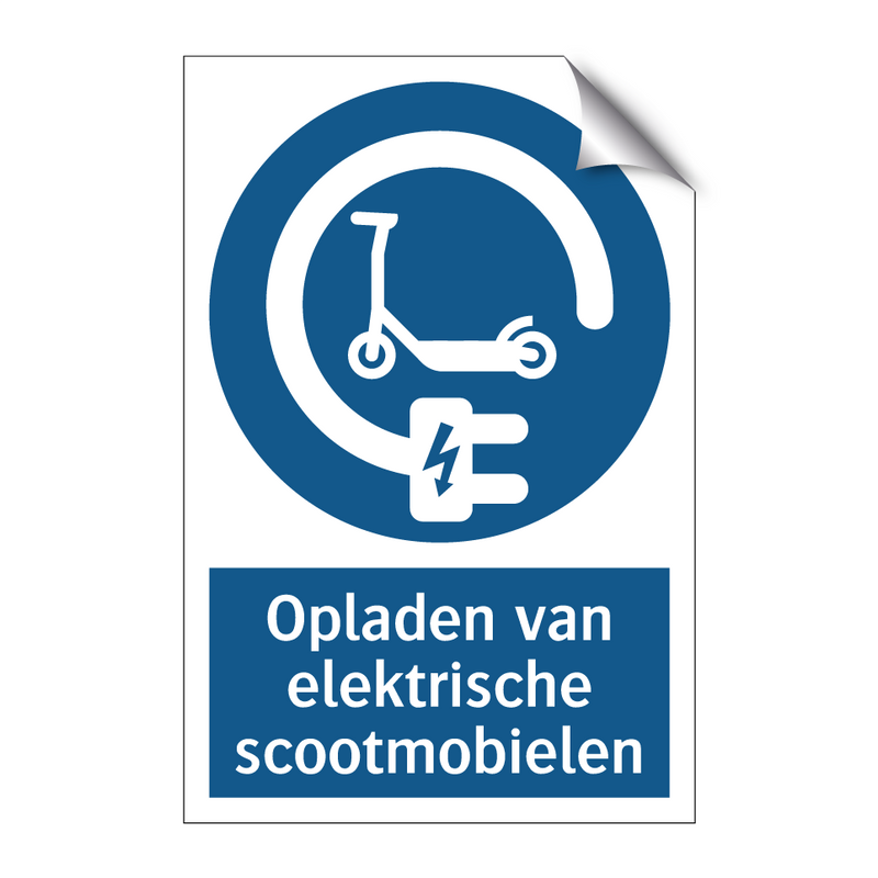 Opladen van elektrische scootmobielen & Opladen van elektrische scootmobielen