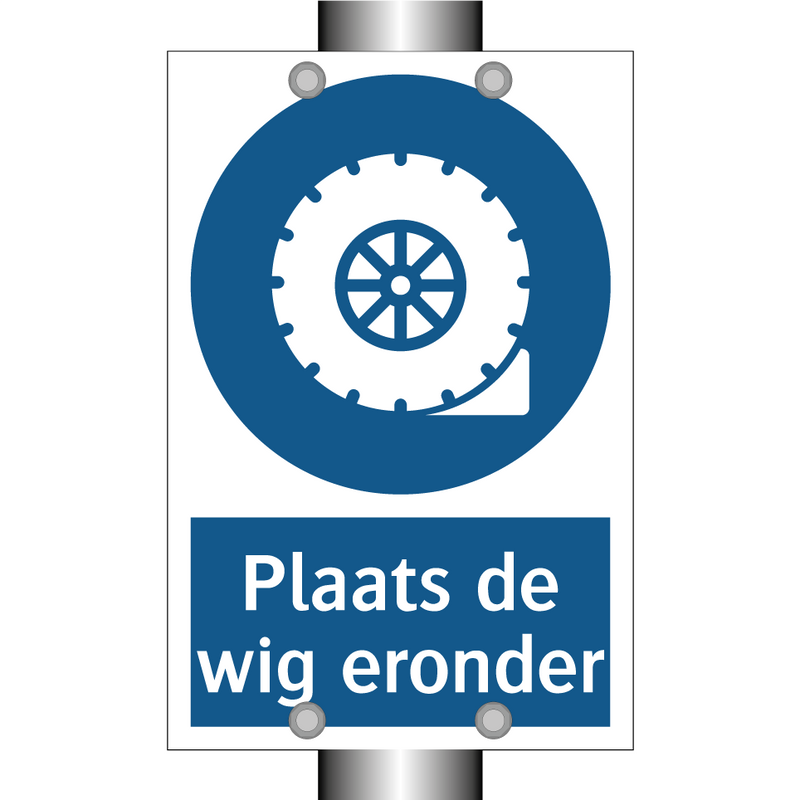 Plaats de wig eronder & Plaats de wig eronder & Plaats de wig eronder & Plaats de wig eronder