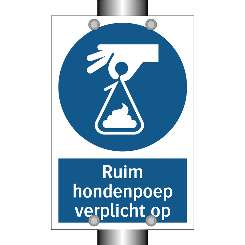 Ruim hondenpoep verplicht op & Ruim hondenpoep verplicht op & Ruim hondenpoep verplicht op