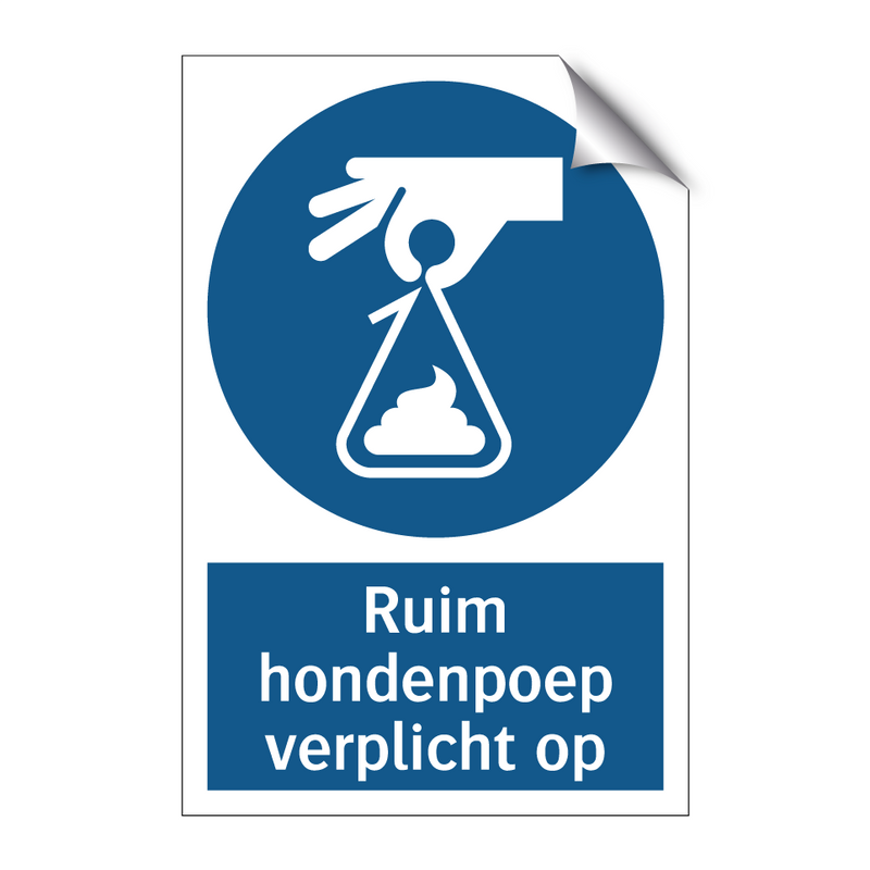 Ruim hondenpoep verplicht op & Ruim hondenpoep verplicht op & Ruim hondenpoep verplicht op