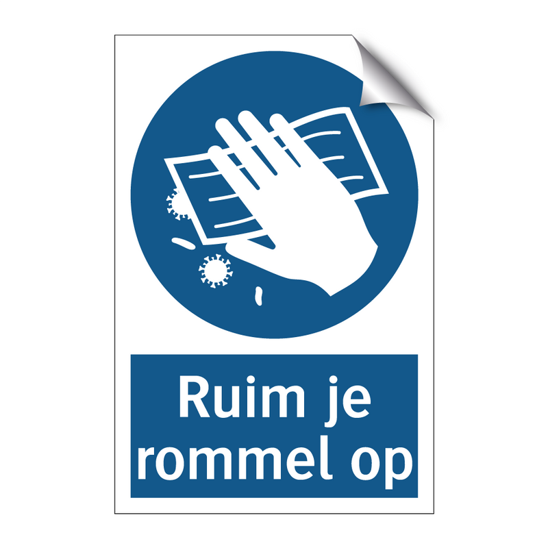 Ruim je rommel op & Ruim je rommel op & Ruim je rommel op & Ruim je rommel op