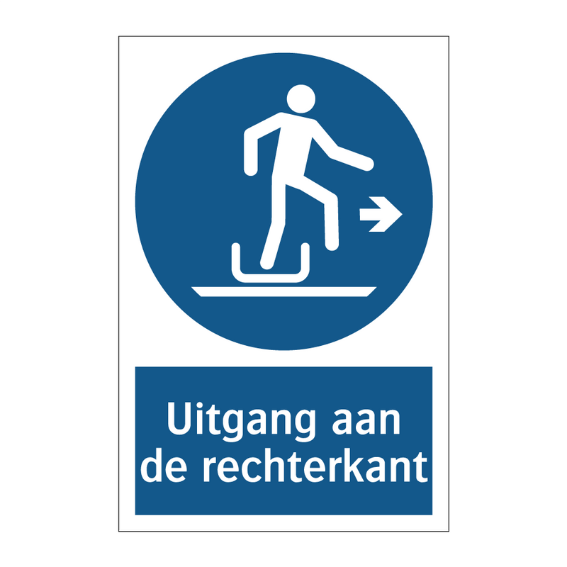 Uitgang aan de rechterkant & Uitgang aan de rechterkant & Uitgang aan de rechterkant