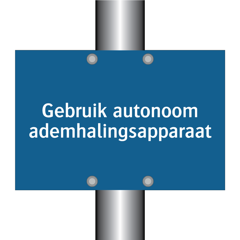 Gebruik autonoom ademhalingsapparaat & Gebruik autonoom ademhalingsapparaat