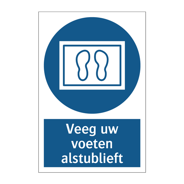 Veeg uw voeten alstublieft & Veeg uw voeten alstublieft & Veeg uw voeten alstublieft