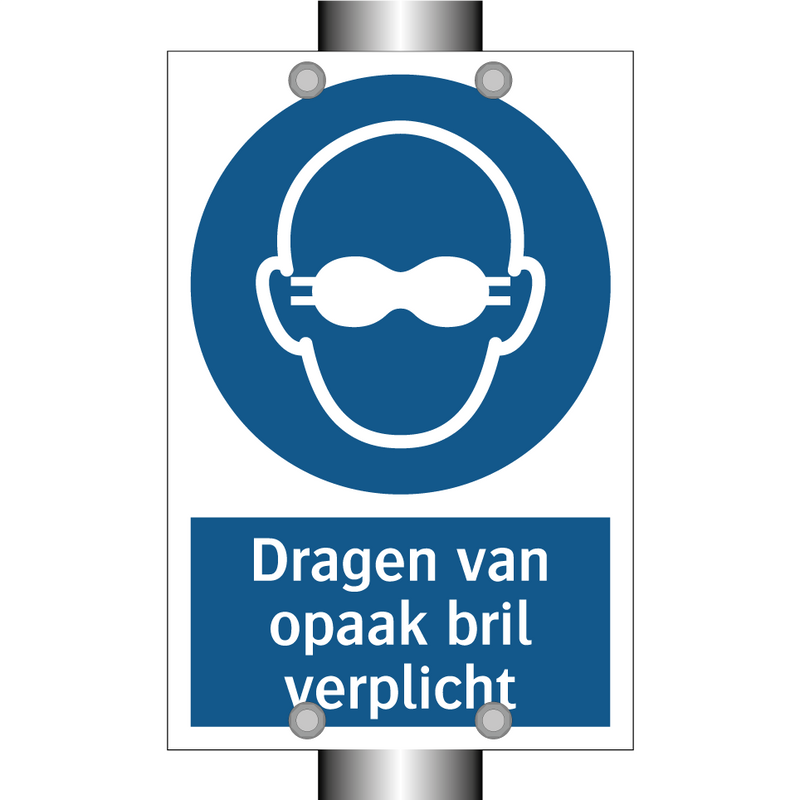 Dragen van opaak bril verplicht & Dragen van opaak bril verplicht & Dragen van opaak bril verplicht