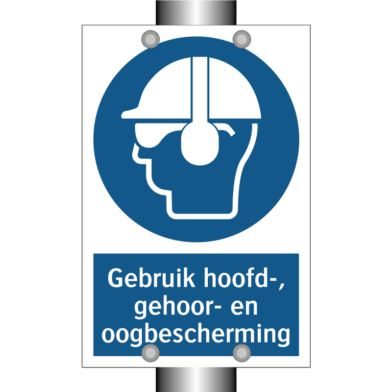 Gebruik hoofd-, gehoor- en oogbescherming & Gebruik hoofd-, gehoor- en oogbescherming