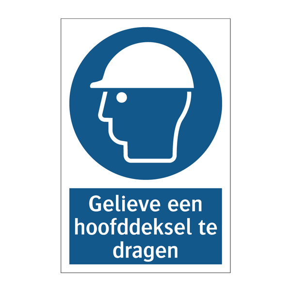 Gelieve een hoofddeksel te dragen & Gelieve een hoofddeksel te dragen