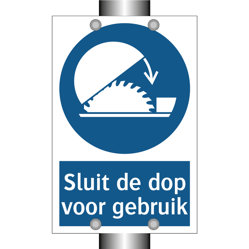 Sluit de dop voor gebruik & Sluit de dop voor gebruik & Sluit de dop voor gebruik