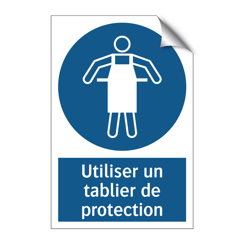 Utiliser un tablier de protection & Utiliser un tablier de protection