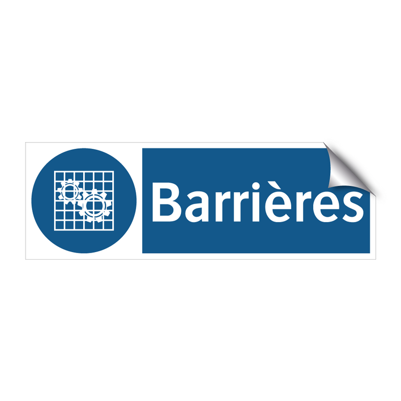 Barrières & Barrières & Barrières & Barrières