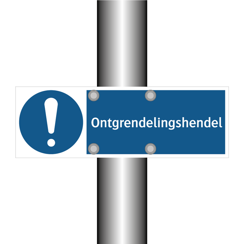 Ontgrendelingshendel & Ontgrendelingshendel & Ontgrendelingshendel