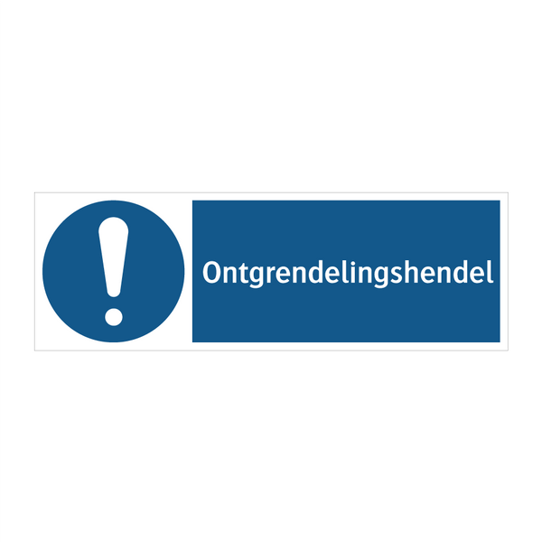 Ontgrendelingshendel & Ontgrendelingshendel & Ontgrendelingshendel & Ontgrendelingshendel