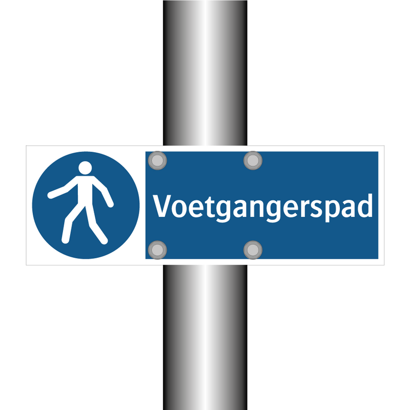 Voetgangerspad & Voetgangerspad & Voetgangerspad