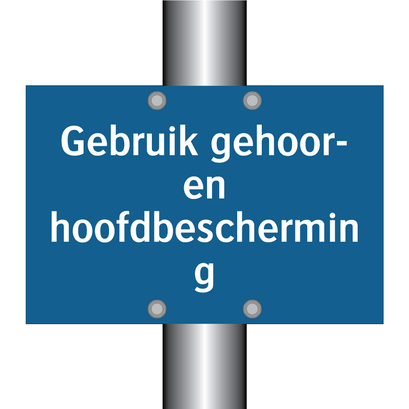 Gebruik gehoor- en hoofdbescherming & Gebruik gehoor- en hoofdbescherming