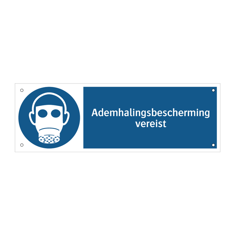 Ademhalingsbescherming vereist & Ademhalingsbescherming vereist & Ademhalingsbescherming vereist