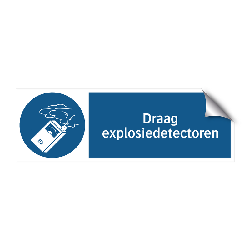 Draag explosiedetectoren & Draag explosiedetectoren & Draag explosiedetectoren