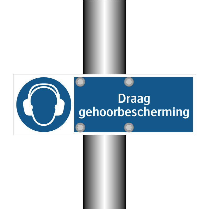 Draag gehoorbescherming & Draag gehoorbescherming & Draag gehoorbescherming