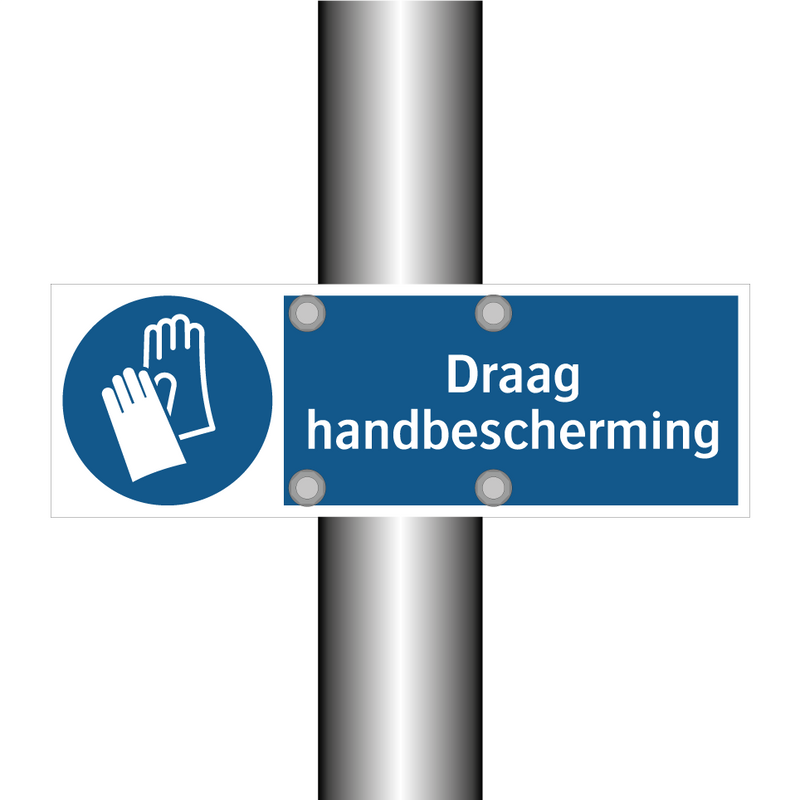 Draag handbescherming & Draag handbescherming & Draag handbescherming