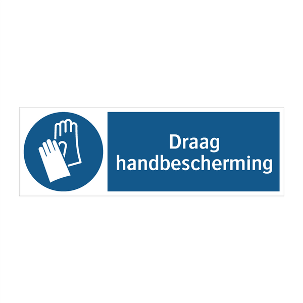 Draag handbescherming & Draag handbescherming & Draag handbescherming & Draag handbescherming