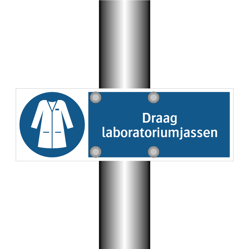 Draag laboratoriumjassen & Draag laboratoriumjassen & Draag laboratoriumjassen