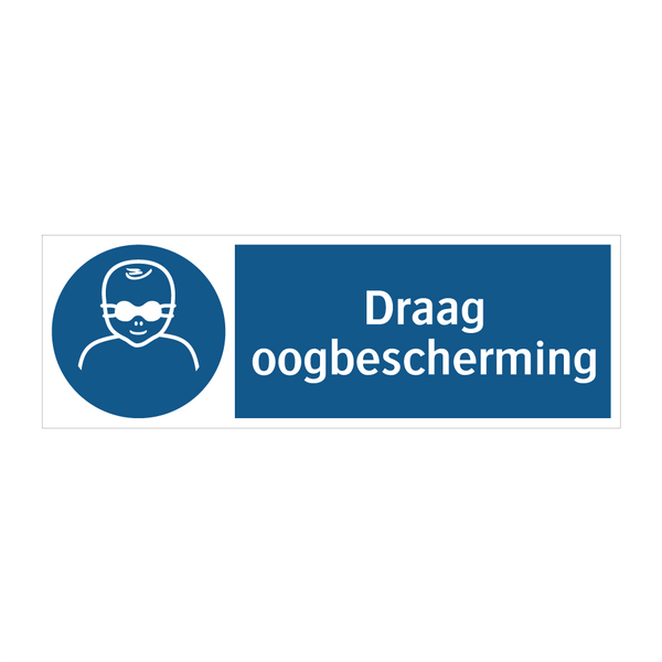 Draag oogbescherming & Draag oogbescherming & Draag oogbescherming & Draag oogbescherming