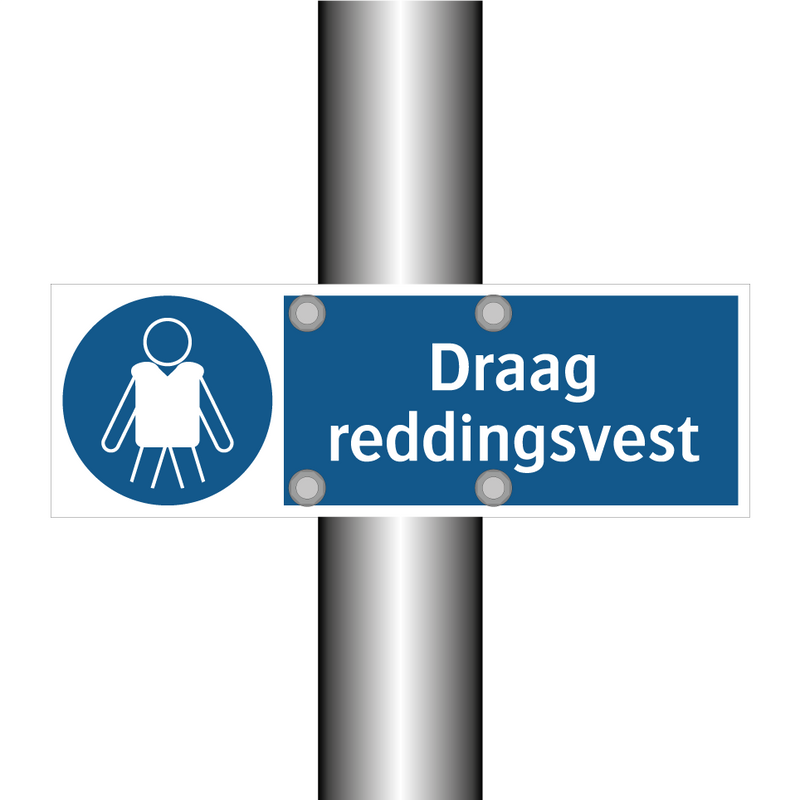 Draag reddingsvest & Draag reddingsvest & Draag reddingsvest