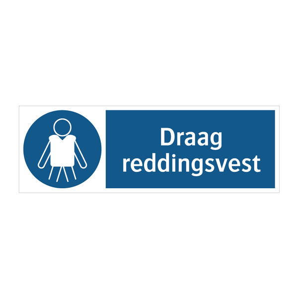 Draag reddingsvest & Draag reddingsvest & Draag reddingsvest & Draag reddingsvest