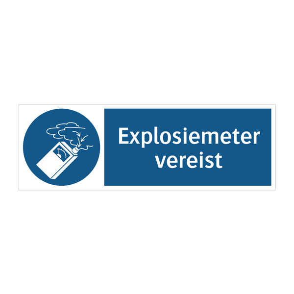 Explosiemeter vereist & Explosiemeter vereist & Explosiemeter vereist & Explosiemeter vereist