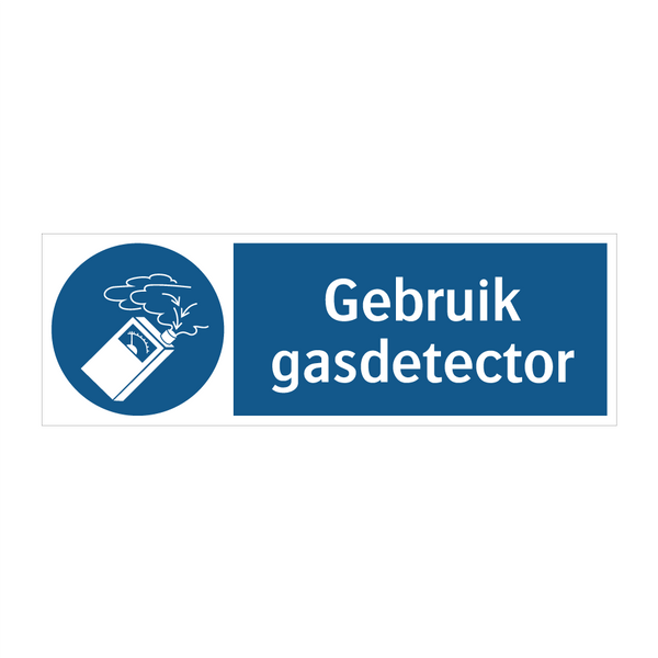 Gebruik gasdetector & Gebruik gasdetector & Gebruik gasdetector & Gebruik gasdetector