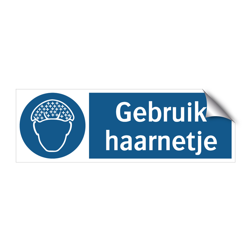 Gebruik haarnetje & Gebruik haarnetje & Gebruik haarnetje & Gebruik haarnetje