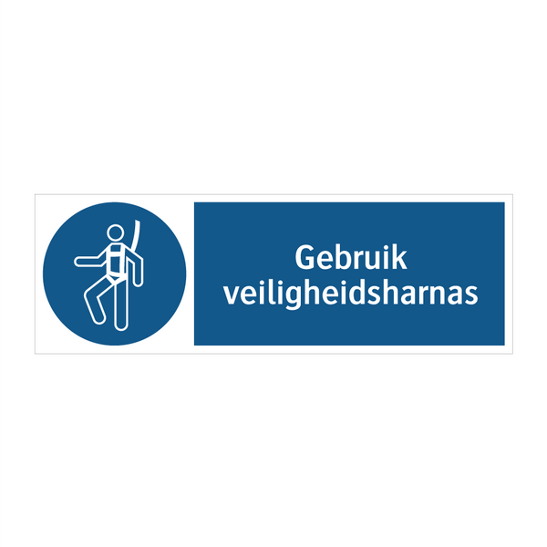 Gebruik veiligheidsharnas & Gebruik veiligheidsharnas & Gebruik veiligheidsharnas