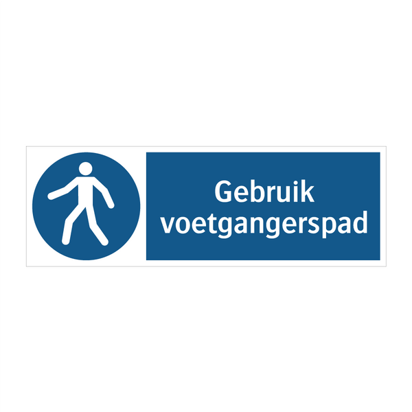 Gebruik voetgangerspad & Gebruik voetgangerspad & Gebruik voetgangerspad & Gebruik voetgangerspad