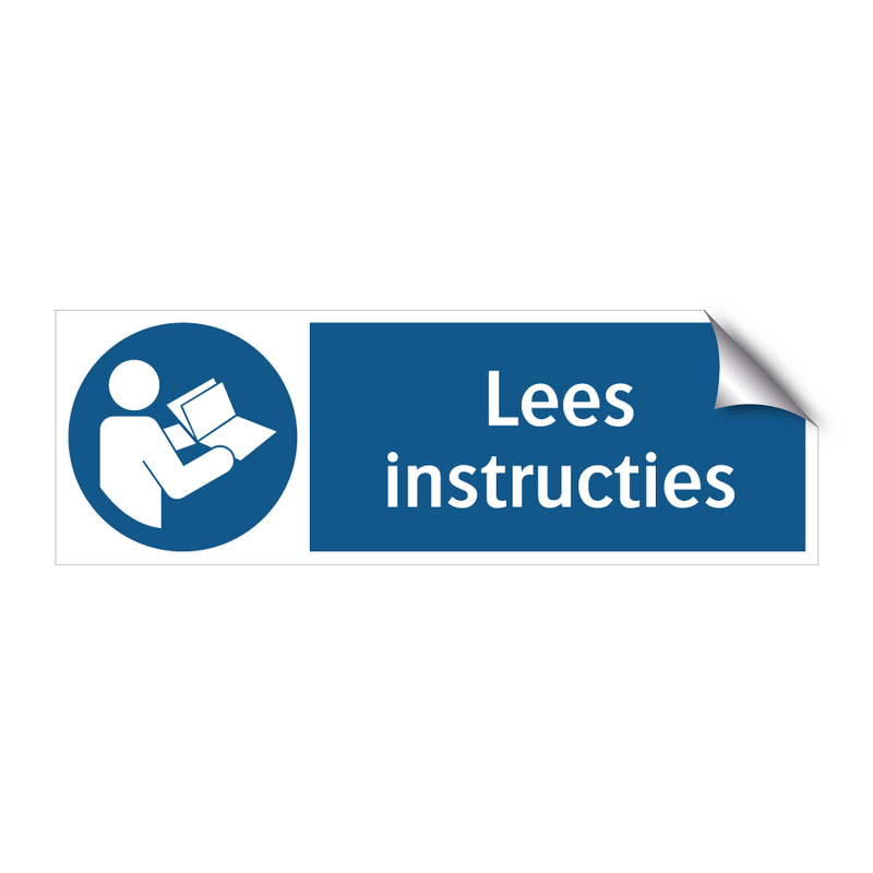 Lees instructies & Lees instructies & Lees instructies & Lees instructies