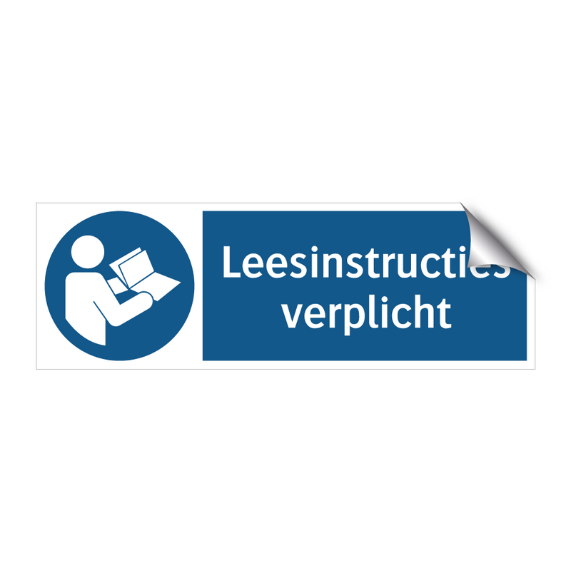 Leesinstructies verplicht & Leesinstructies verplicht & Leesinstructies verplicht