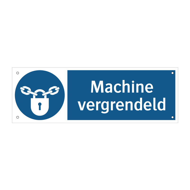 Machine vergrendeld & Machine vergrendeld & Machine vergrendeld & Machine vergrendeld