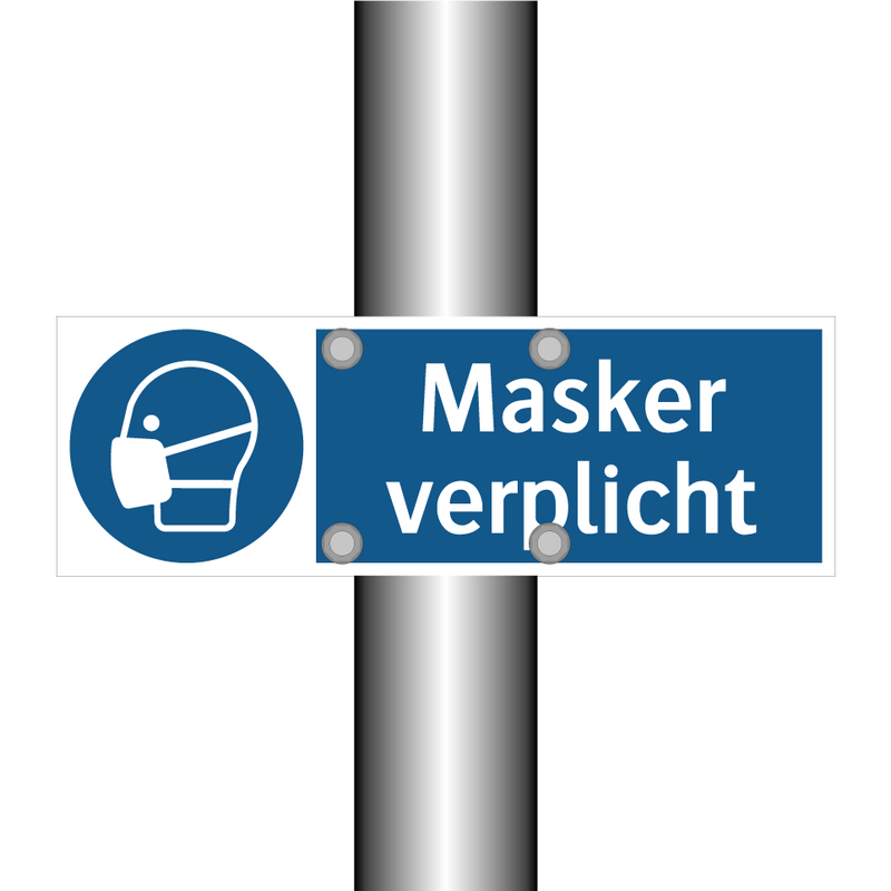 Masker verplicht & Masker verplicht & Masker verplicht