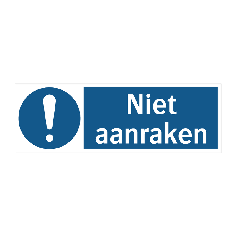 Niet aanraken & Niet aanraken & Niet aanraken & Niet aanraken & Niet aanraken & Niet aanraken