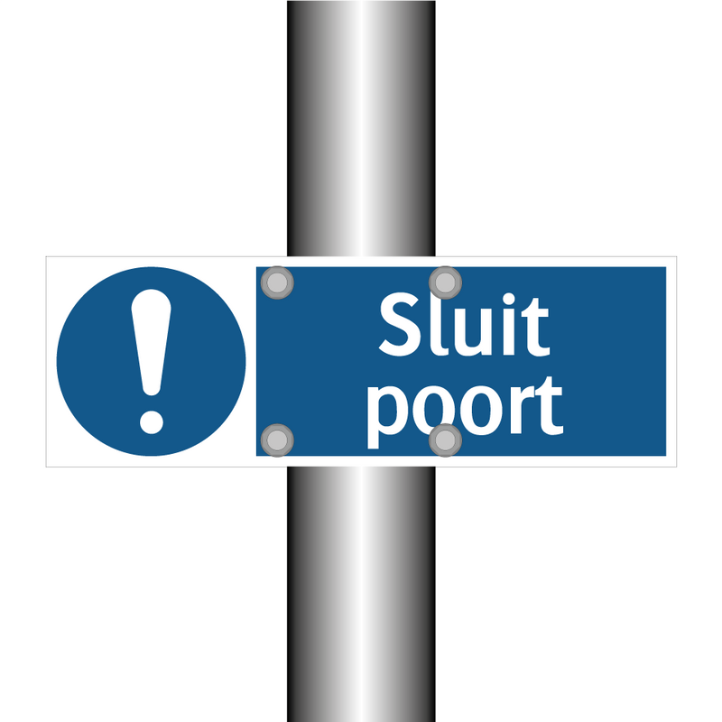 Sluit poort & Sluit poort & Sluit poort