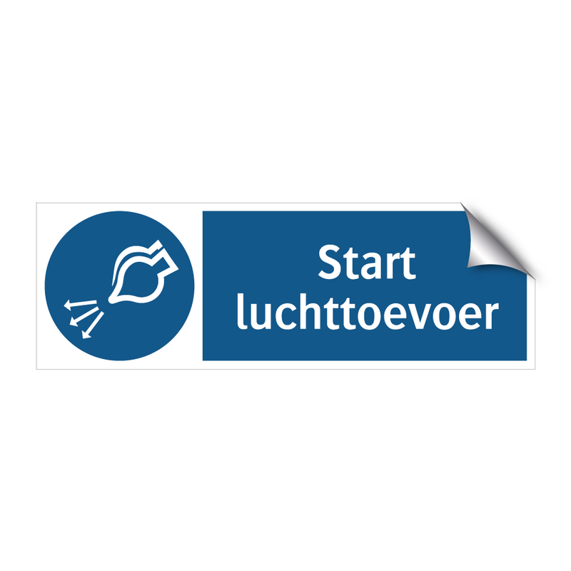 Start luchttoevoer & Start luchttoevoer & Start luchttoevoer & Start luchttoevoer