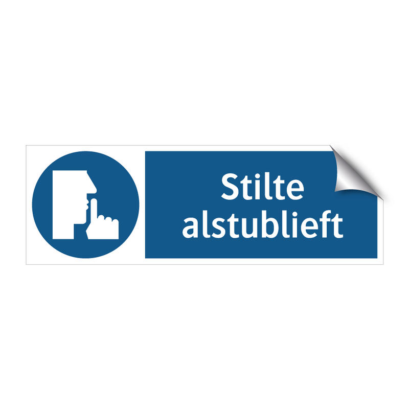 Stilte alstublieft & Stilte alstublieft & Stilte alstublieft & Stilte alstublieft