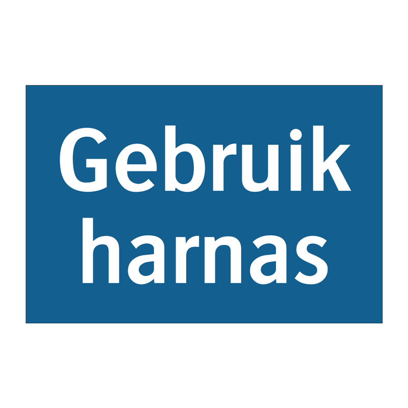 Gebruik harnas & Gebruik harnas & Gebruik harnas & Gebruik harnas & Gebruik harnas & Gebruik harnas