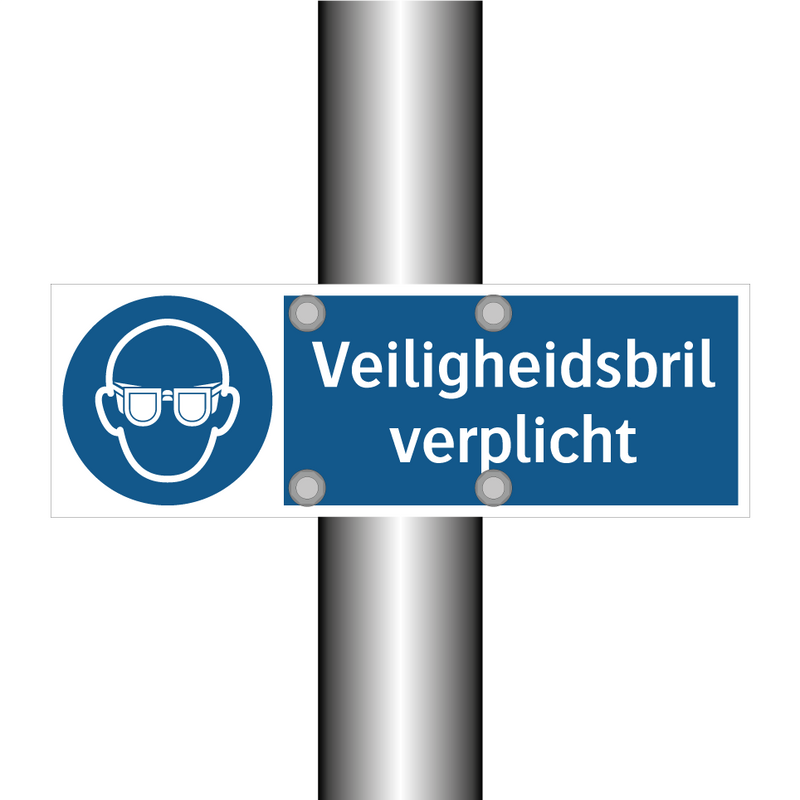 Veiligheidsbril verplicht & Veiligheidsbril verplicht & Veiligheidsbril verplicht