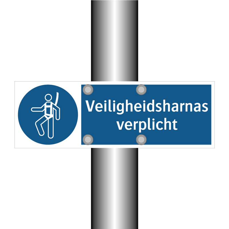 Veiligheidsharnas verplicht & Veiligheidsharnas verplicht & Veiligheidsharnas verplicht