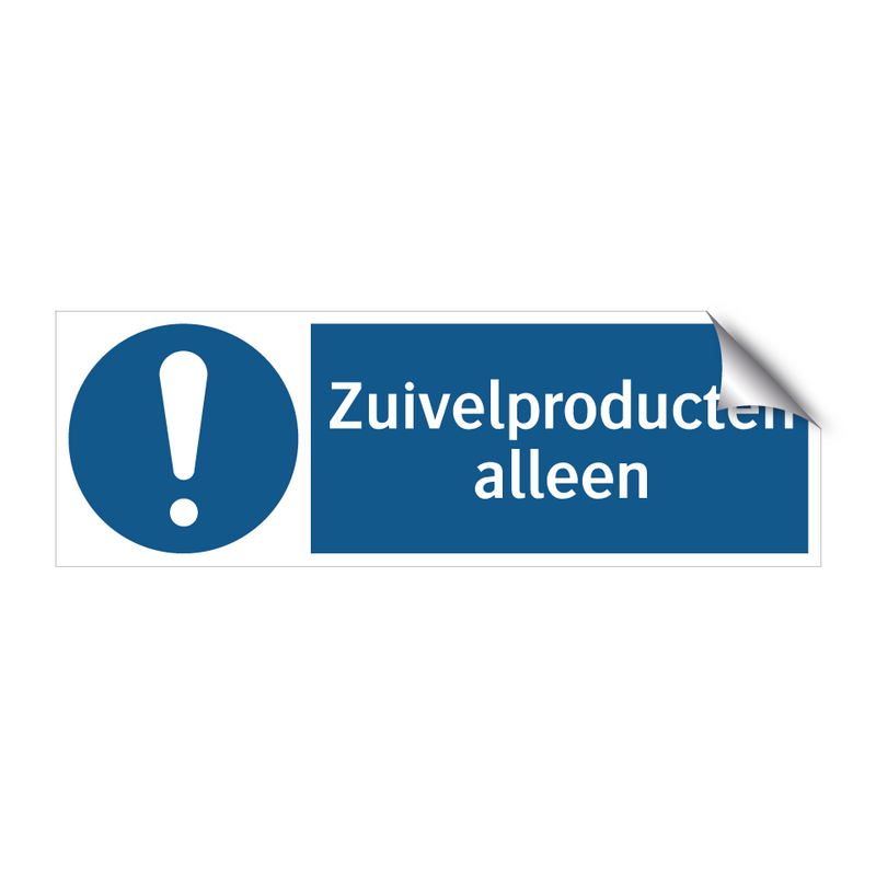 Zuivelproducten alleen & Zuivelproducten alleen & Zuivelproducten alleen & Zuivelproducten alleen