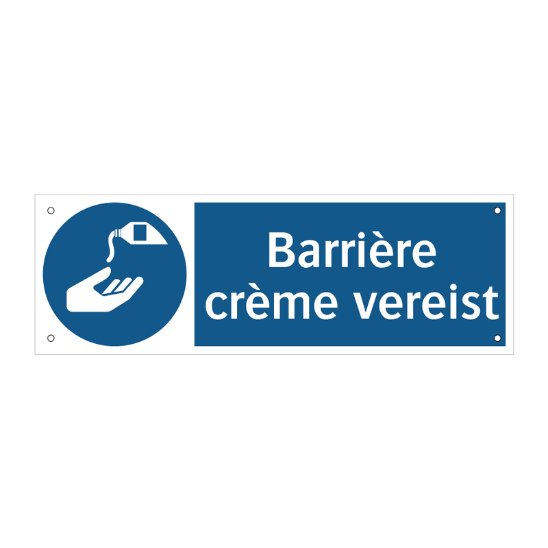 Barrière crème vereist & Barrière crème vereist & Barrière crème vereist