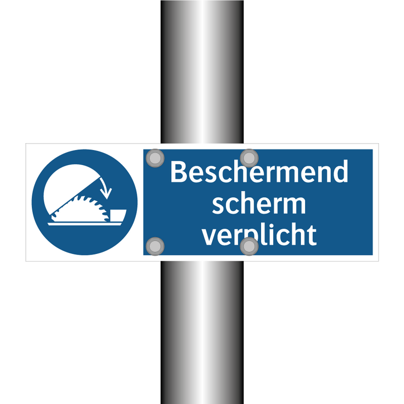 Beschermend scherm verplicht & Beschermend scherm verplicht & Beschermend scherm verplicht