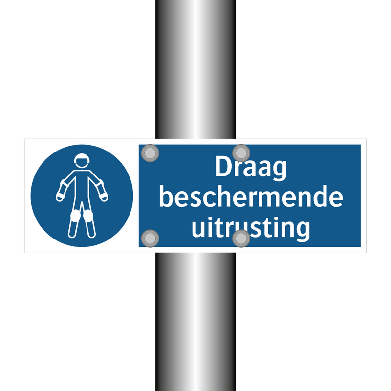 Draag beschermende uitrusting & Draag beschermende uitrusting & Draag beschermende uitrusting