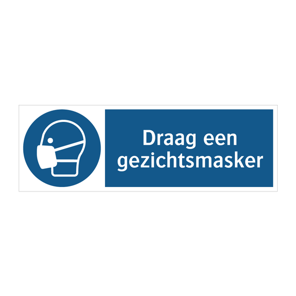 Draag een gezichtsmasker & Draag een gezichtsmasker & Draag een gezichtsmasker