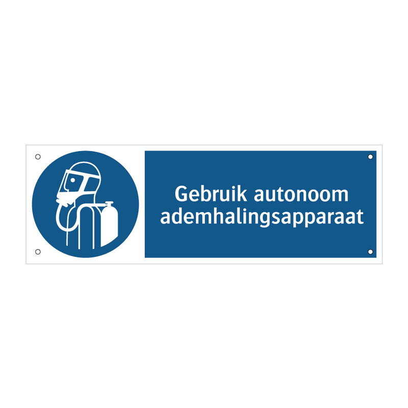 Gebruik autonoom ademhalingsapparaat & Gebruik autonoom ademhalingsapparaat